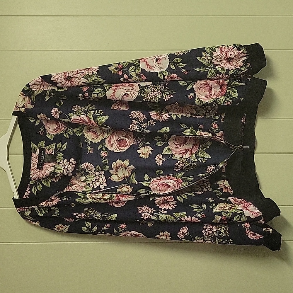 Light floral jacket